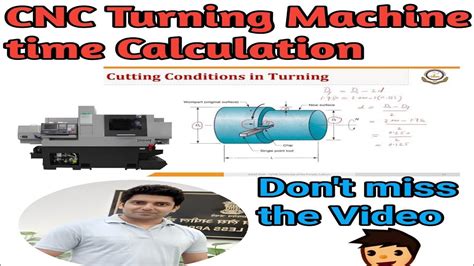 how to estimate cnc machining time|how to calculate cutting time.